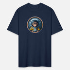 An Astronaut monkey circular design