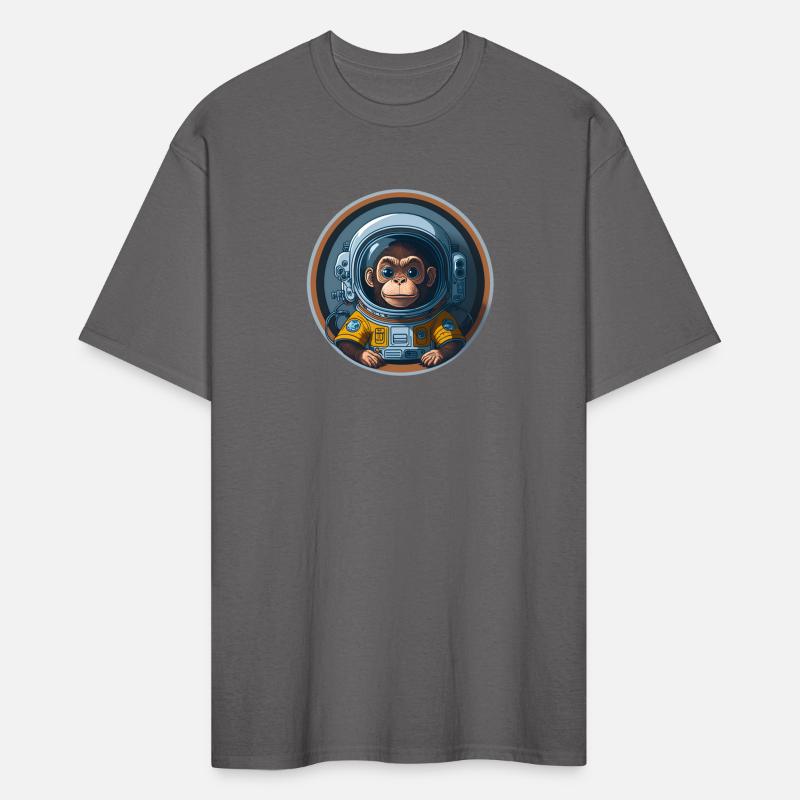 An Astronaut monkey circular design