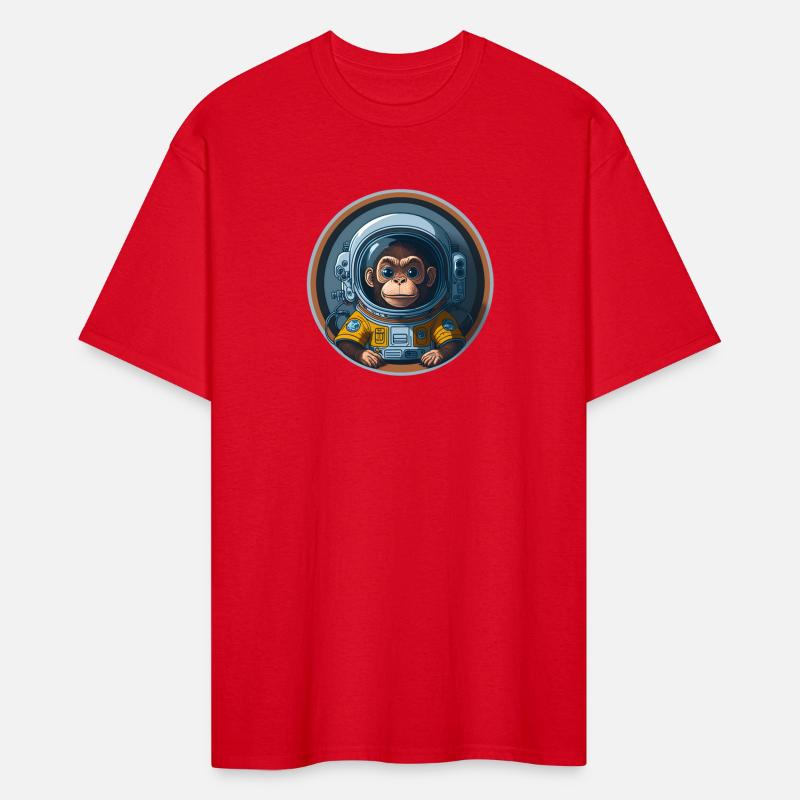 An Astronaut monkey circular design