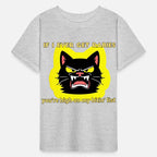 Angry Black Cat Rabies Parody Design