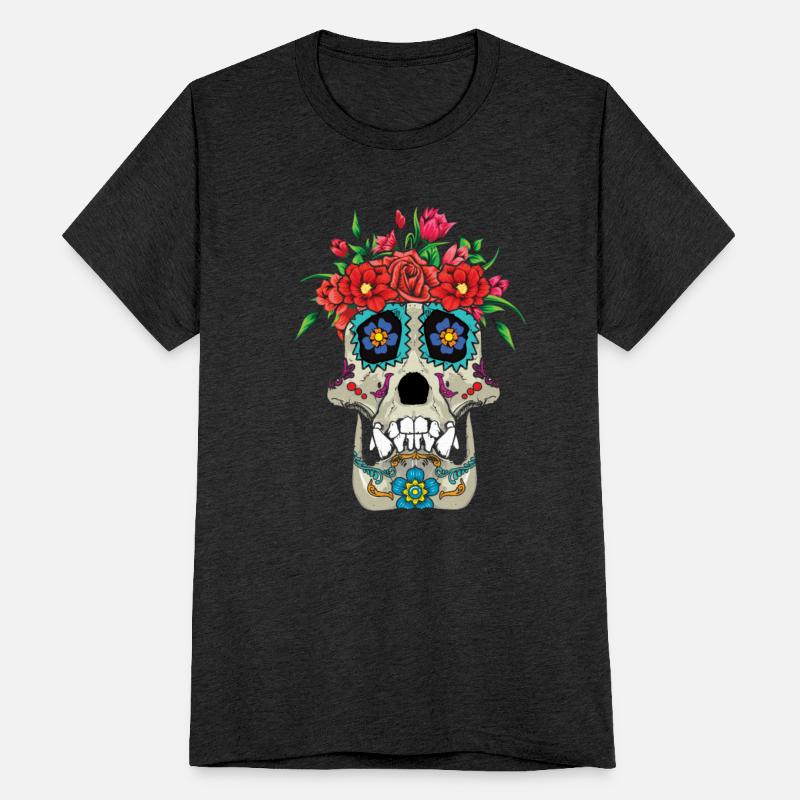 Animal Floral Muertos Day Of Dead Halloween