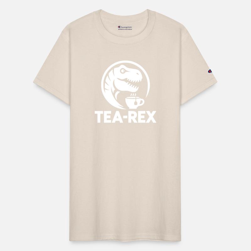 Animal Office Humor Funny Tea-rex Logo
