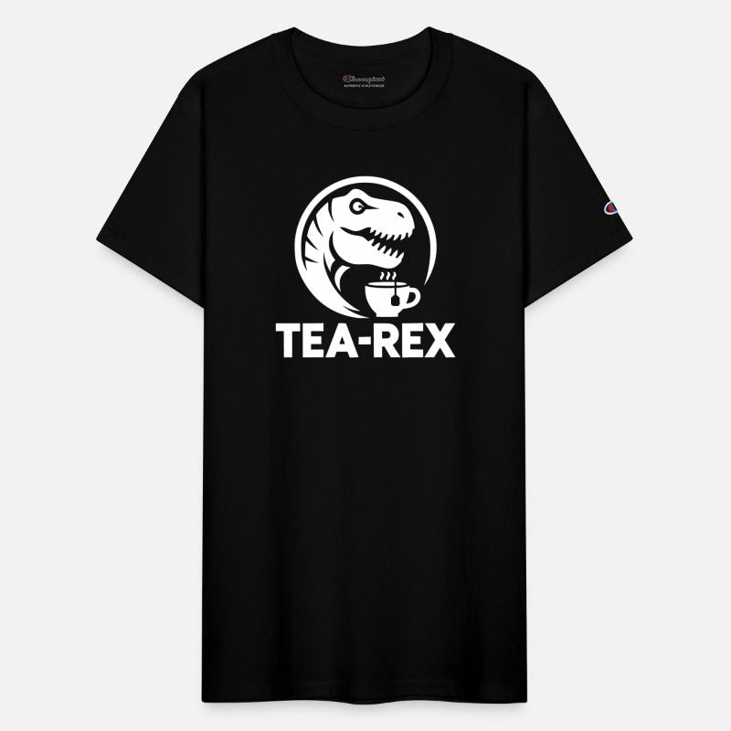 Animal Office Humor Funny Tea-rex Logo