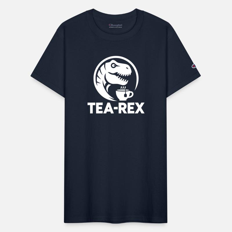 Animal Office Humor Funny Tea-rex Logo