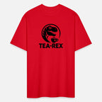 Animal Office Humor Funny Tea-rex Logo