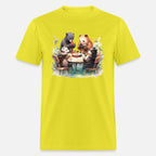 Anime Woodland Creatures Playing Poker