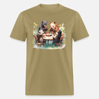 Anime Woodland Creatures Playing Poker