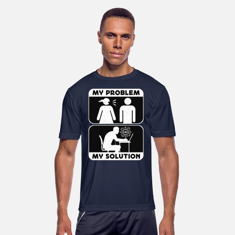 Artificial Intelligence My Problem Pictogram Dad