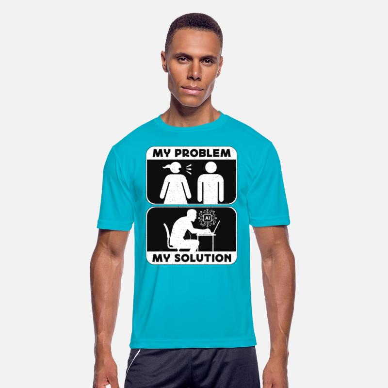 Artificial Intelligence My Problem Pictogram Dad