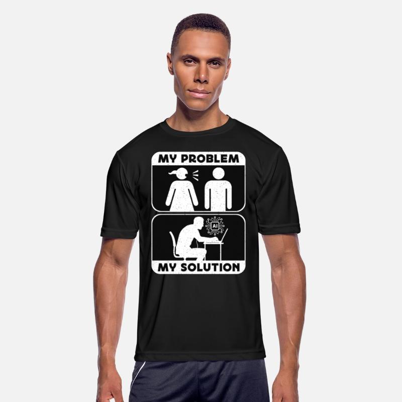 Artificial Intelligence My Problem Pictogram Dad