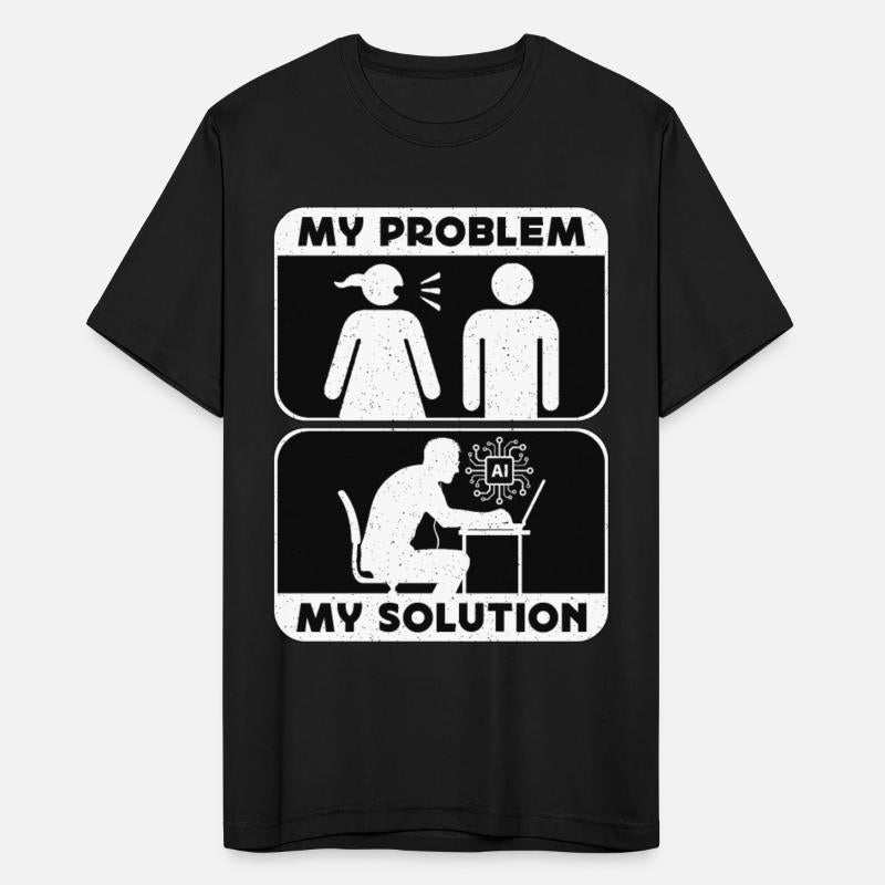 Artificial Intelligence My Problem Pictogram Dad