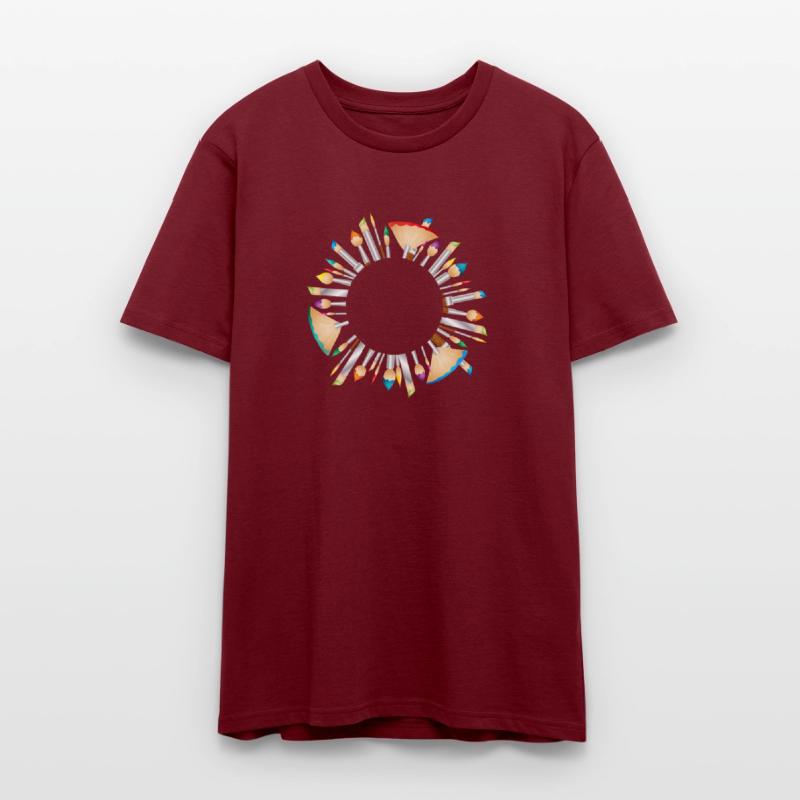 Artist Brush Frame – Colorful & Creative