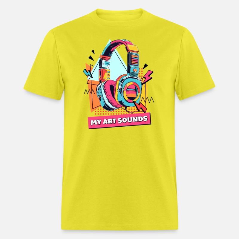 Artistic Sound of Pop Art Headphones