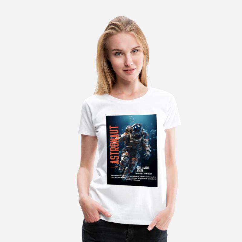 Astronaut Soul Among Stars Tee