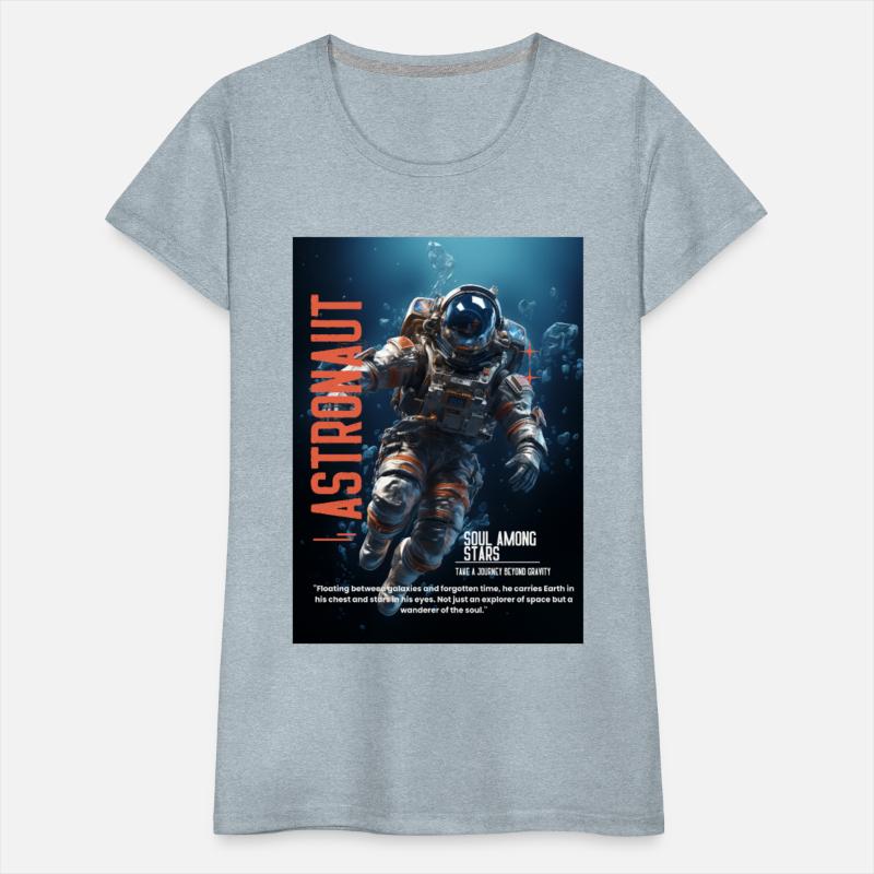 Astronaut Soul Among Stars Tee