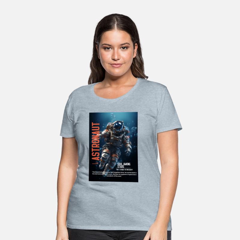 Astronaut Soul Among Stars Tee
