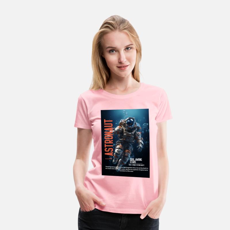 Astronaut Soul Among Stars Tee