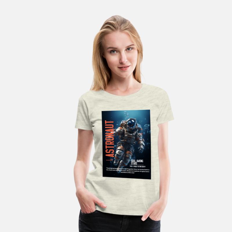 Astronaut Soul Among Stars Tee