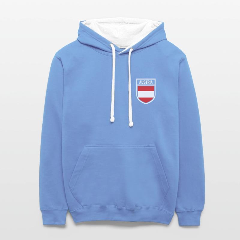 Austria - national flag in the coat of arms