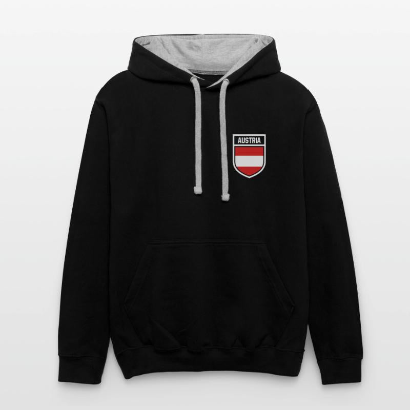 Austria - national flag in the coat of arms