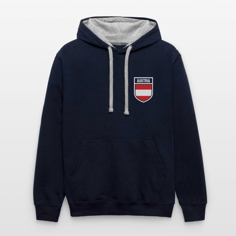 Austria - national flag in the coat of arms