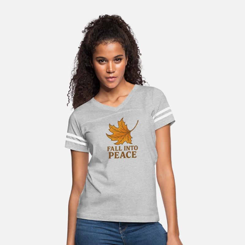 Autumn Leaf Peace Illustration
