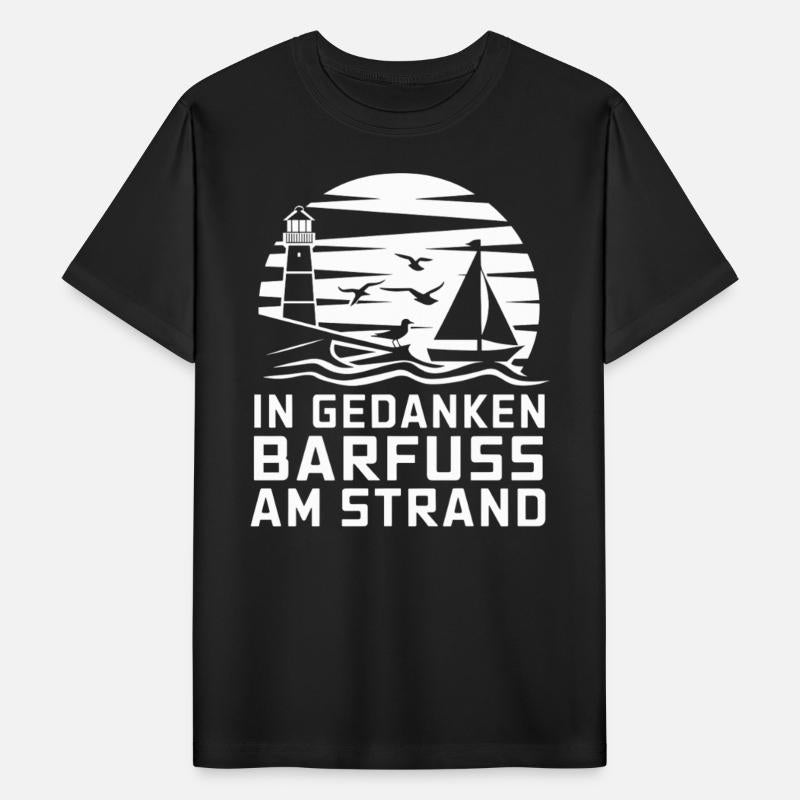 Baltic Sea Coast Barefoot On The Beach