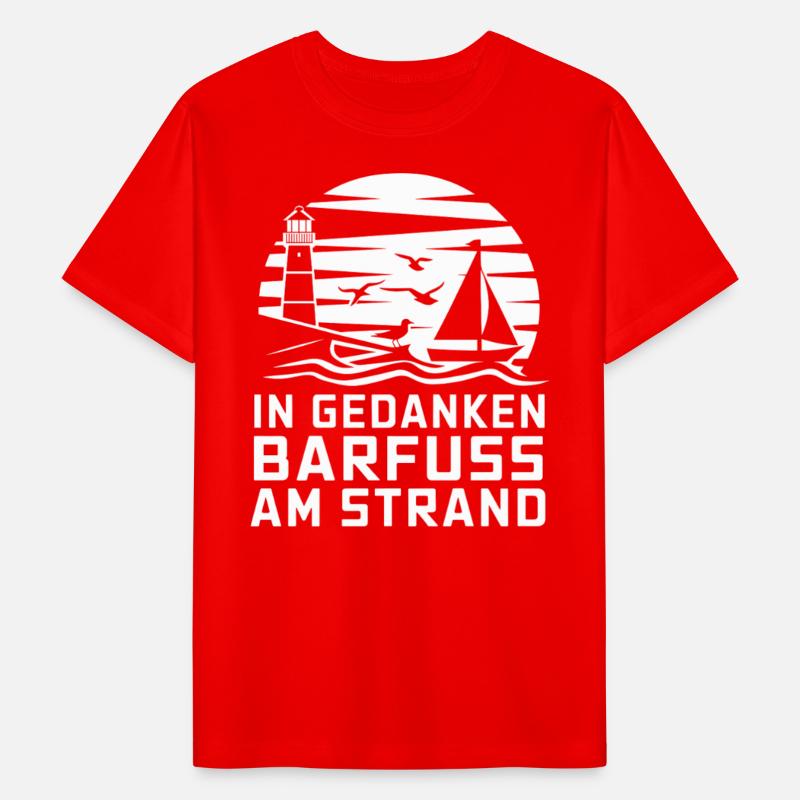 Baltic Sea Coast Barefoot On The Beach