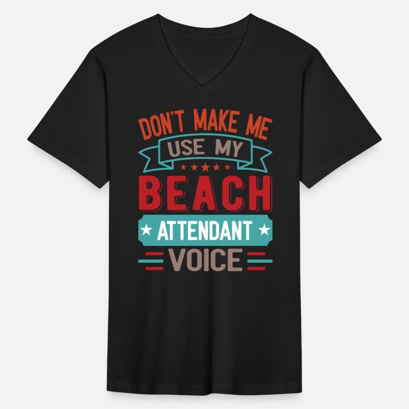 Beach Attendant Funny Beach Lifeguard