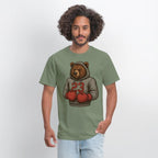 Bear 23 Boxing Hoodie Grizzly Gym Fighter Tee