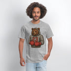 Bear 23 Boxing Hoodie Grizzly Gym Fighter Tee