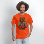 Bear 23 Boxing Hoodie Grizzly Gym Fighter Tee