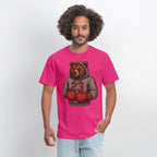 Bear 23 Boxing Hoodie Grizzly Gym Fighter Tee