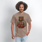 Bear 23 Boxing Hoodie Grizzly Gym Fighter Tee