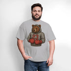 Bear 23 Boxing Hoodie Grizzly Gym Fighter Tee