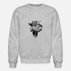 Bear, Grizzly, black, Super Hero! Parody Fun art!