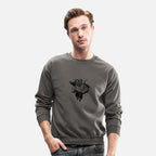 Bear, Grizzly, black, Super Hero! Parody Fun art!