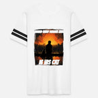 Behind Every Strong Man Silhouette Nature Sunset