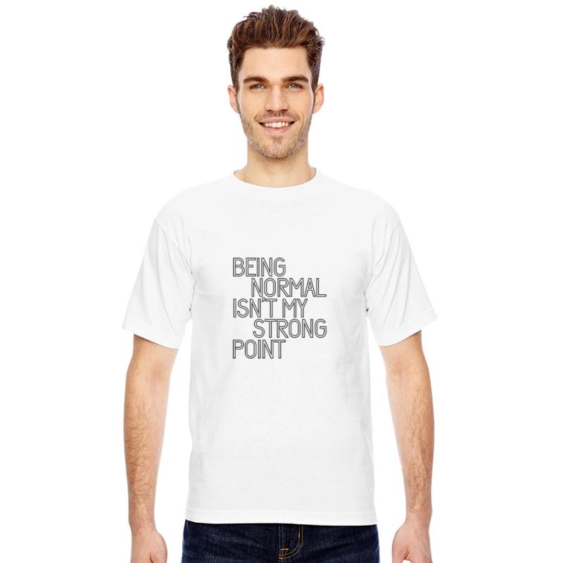 Being normal isn't my strong point