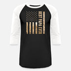 Best Papa Ever US American Flag - Father's Day