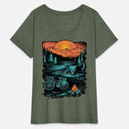 Bicycle Camping Mountains Nature Excursion