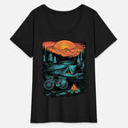 Bicycle Camping Mountains Nature Excursion