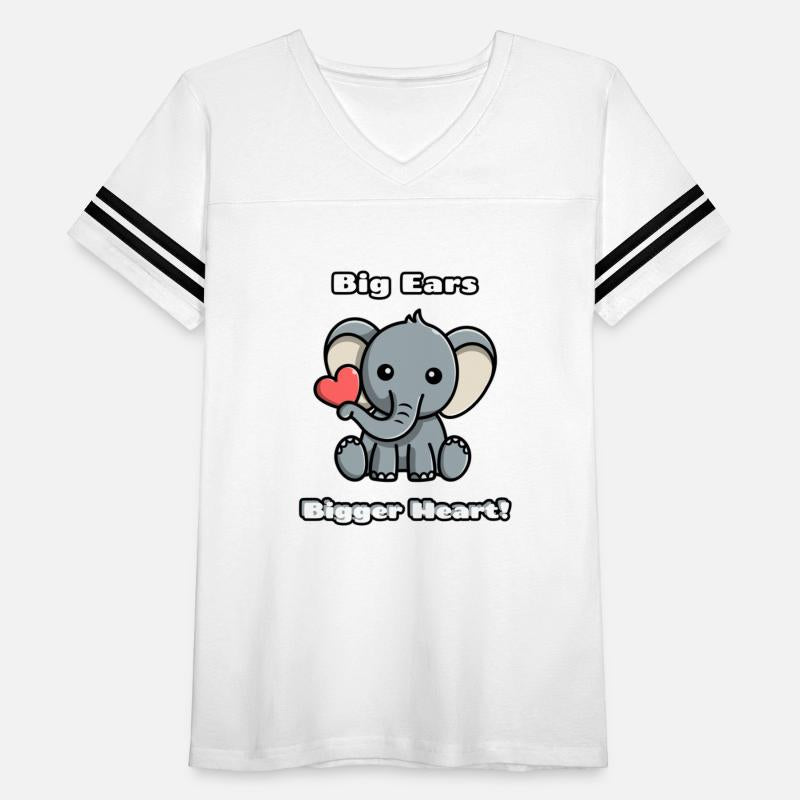 Big Ears Bigger Heart! Adorable Elephant