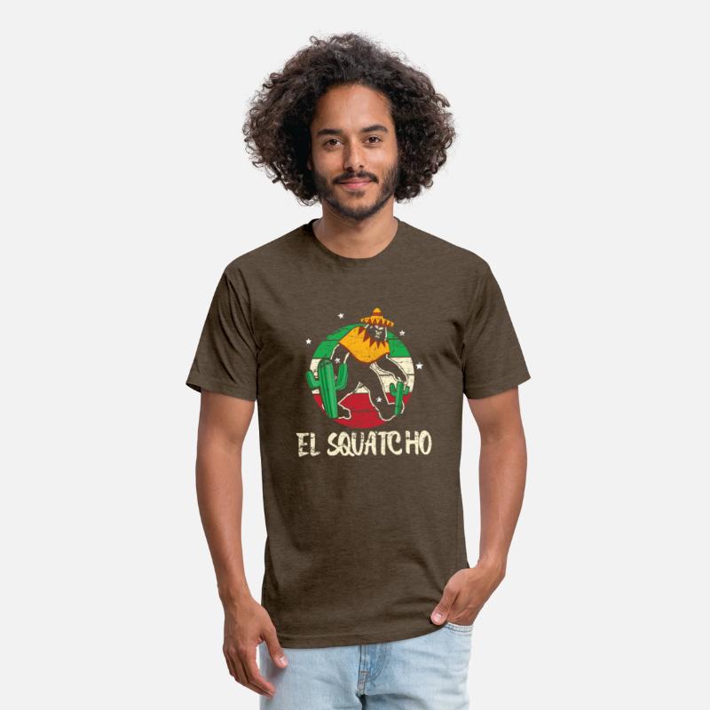 Bigfoot Fan Mexican Shirt El Squatcho Gift Tshirt