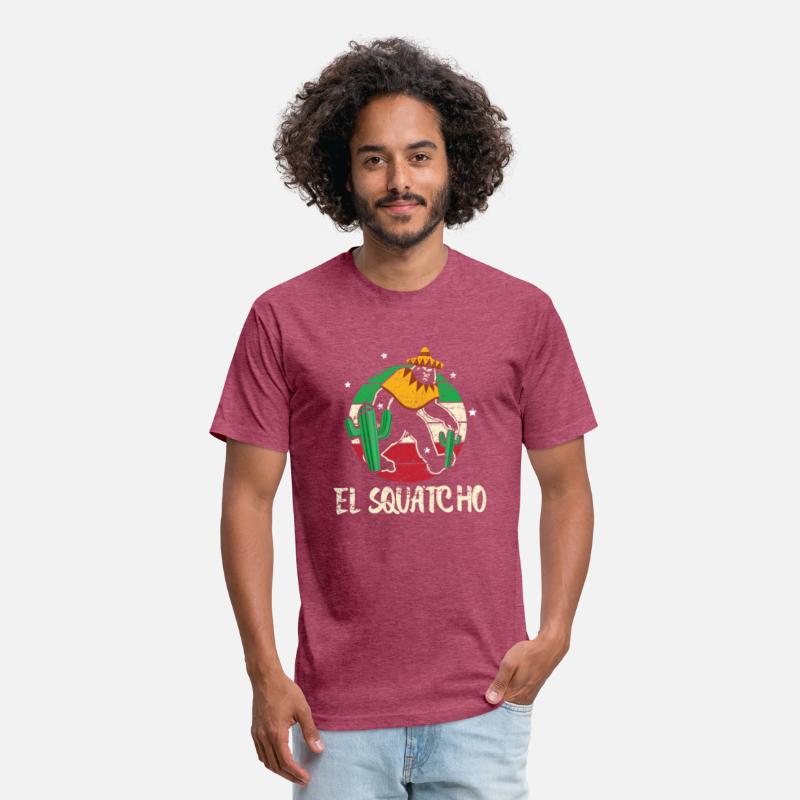Bigfoot Fan Mexican Shirt El Squatcho Gift Tshirt