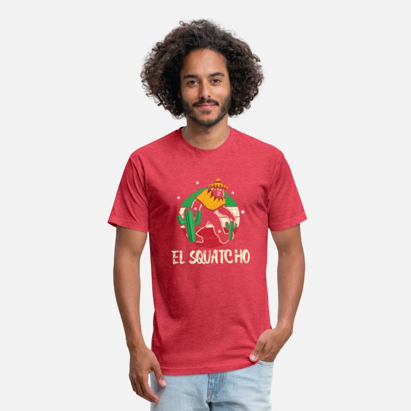 Bigfoot Fan Mexican Shirt El Squatcho Gift Tshirt
