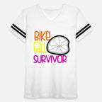 Bike Fall Survivor Funny Bicycle Motorbike Joke