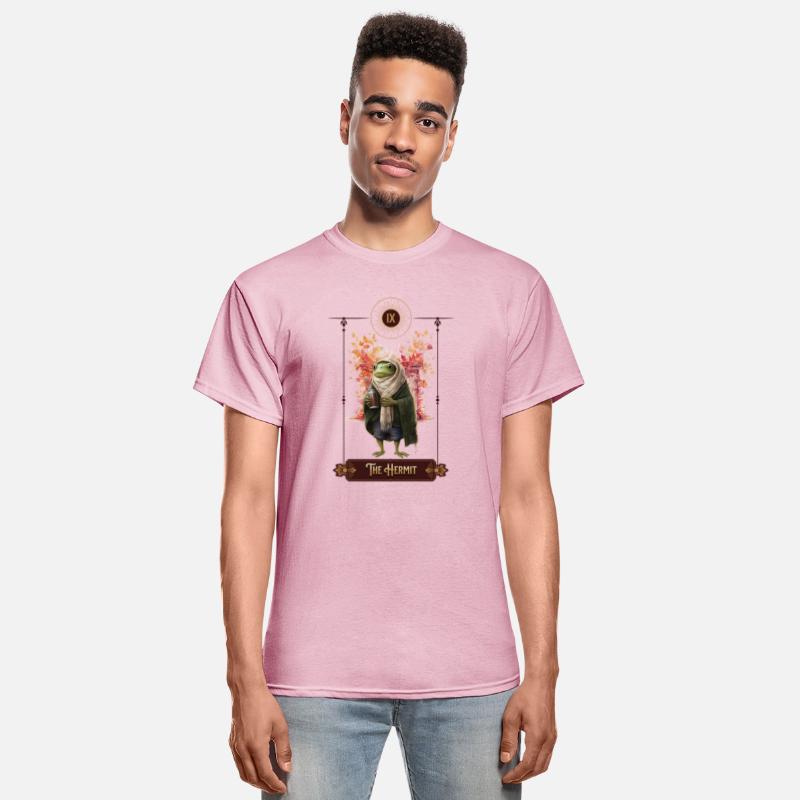 "The Hermit" Frog Tarot Card